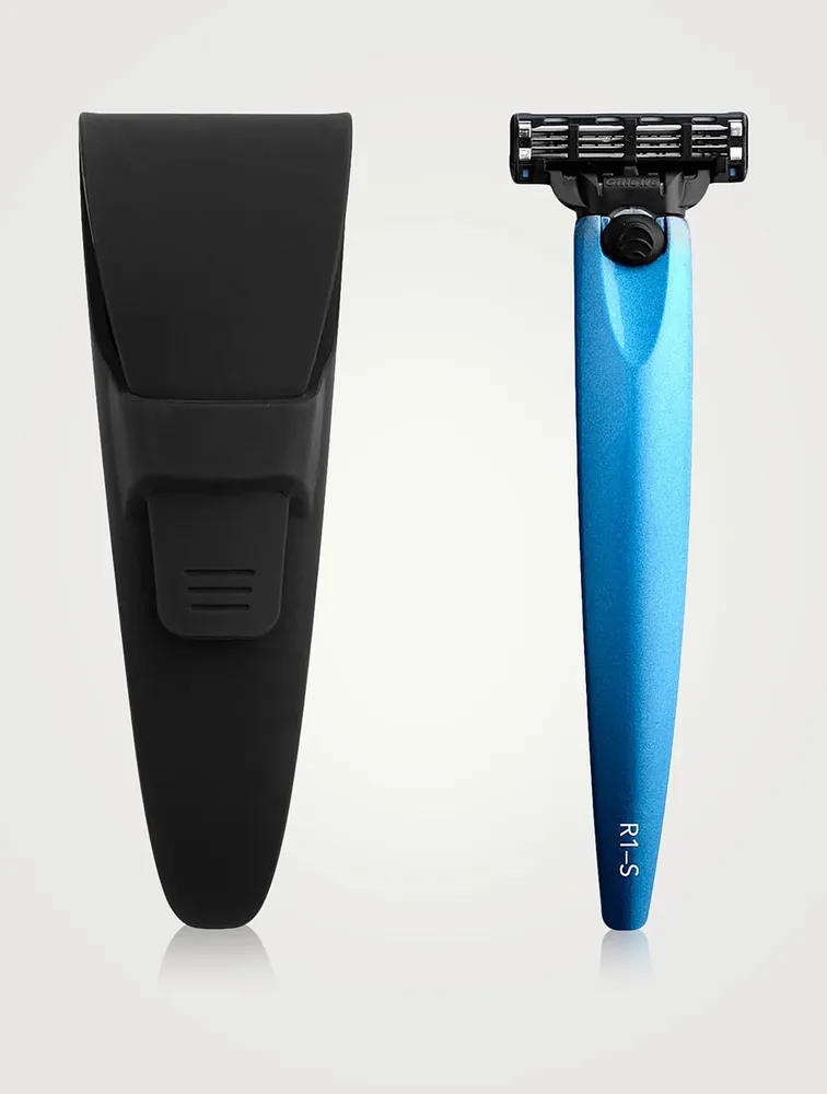 R1 Blue 3000 Razor And Case