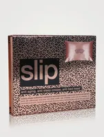 Slip® Rose Gold Leopard Beauty Sleep Collection Gift Set