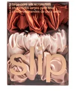 Slip® Large Pure Silk Scrunchies