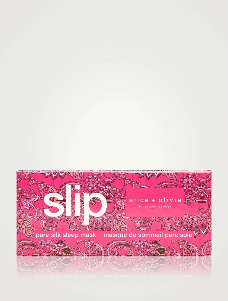 Slip® x Alice + Olivia Pure Silk Sleep Mask