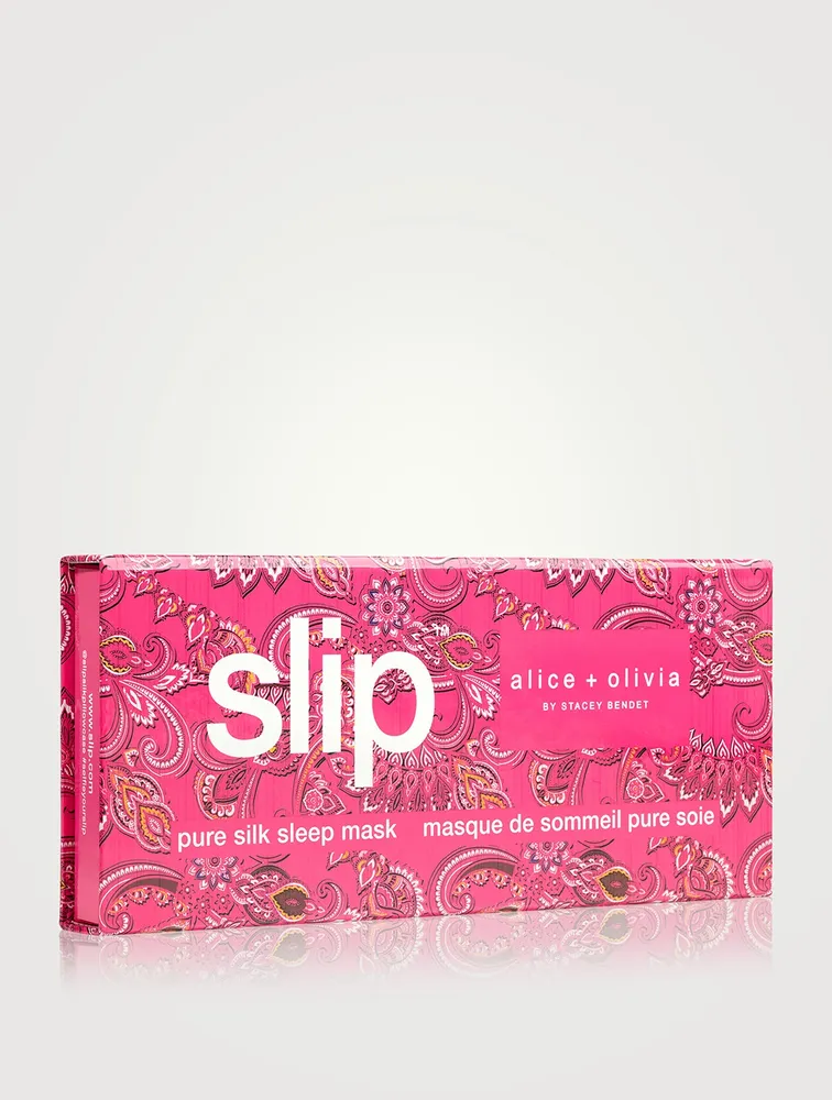 Slip® x Alice + Olivia Pure Silk Sleep Mask