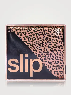 Slip® Pure Silk Leopard Hair Wrap