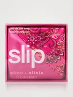 Slip® x Alice + Olivia Pure Silk Hair Wrap