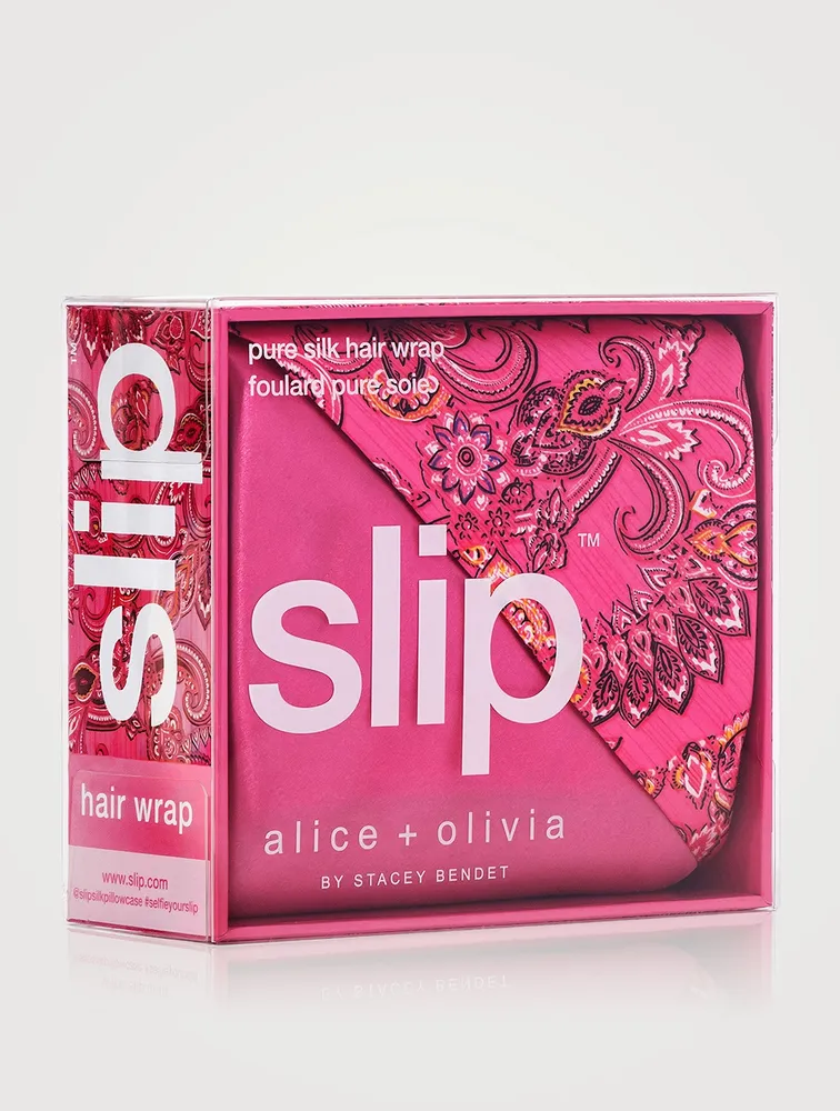 Slip® x Alice + Olivia Pure Silk Hair Wrap