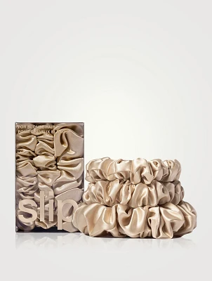 Pure Silk Assorted Scrunchies