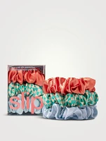 Slip® Pure Silk Large Scrunchies - Sea Mist