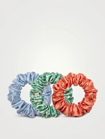 Slip® Pure Silk Large Scrunchies - Sea Mist