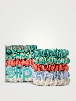 Slip® Pure Silk Midi Scrunchies - Seashell