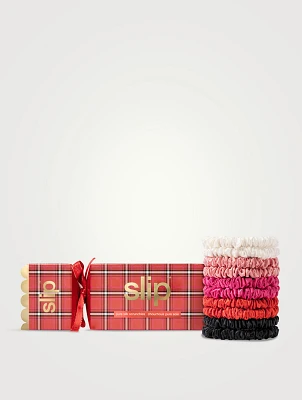 Slip® Pure Silk Skinny Scrunchie Cracker - Jean ($98 Value)