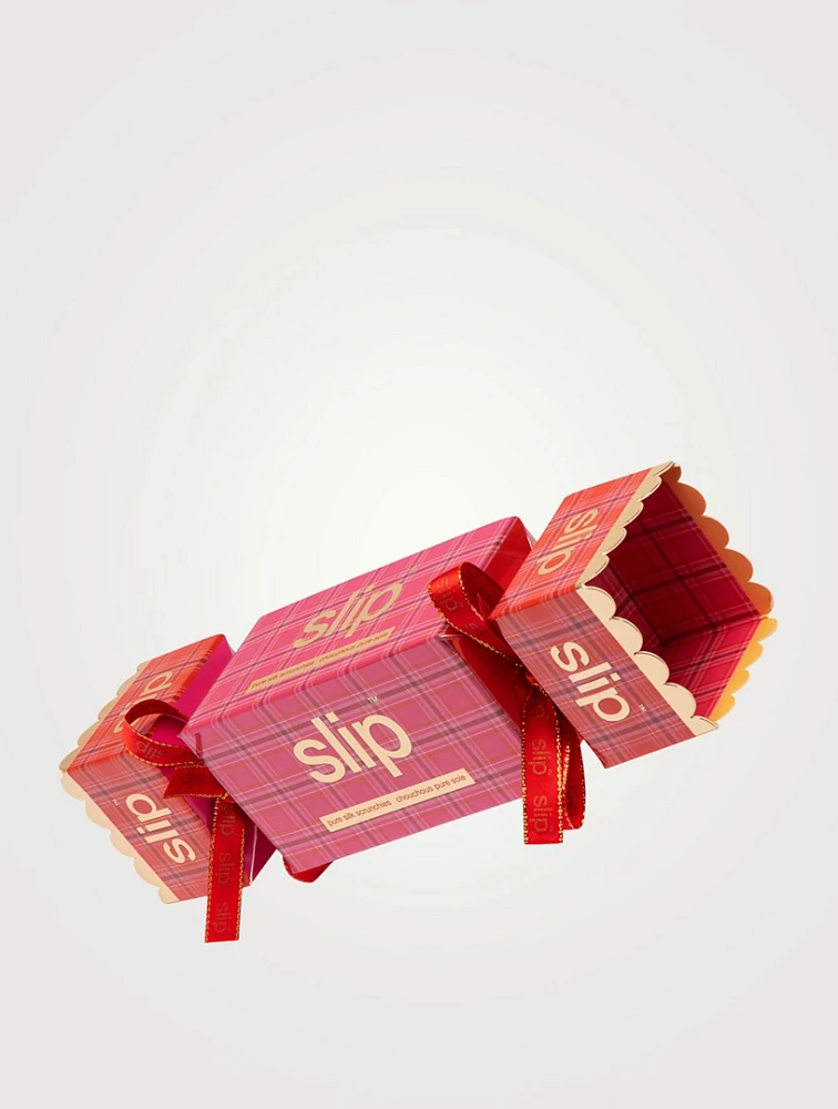 Slip® Pure Silk Assorted Scrunchie Cracker - Scarlet ($60 Value)