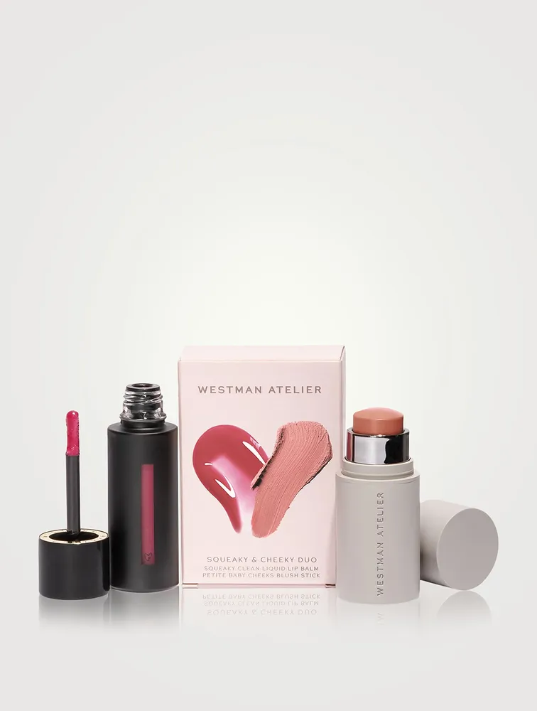 Squeaky and Cheeky Duo I Lip and Cheek Holiday Gift Set
