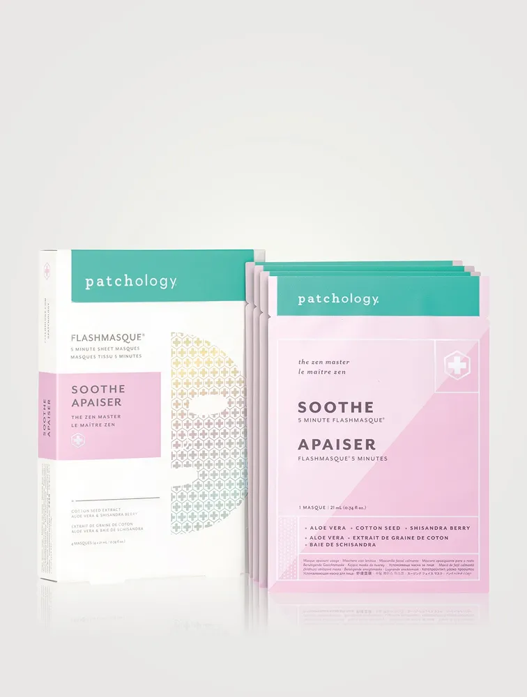 FlashMasque® Soothe 5 Minute Sheet Masks