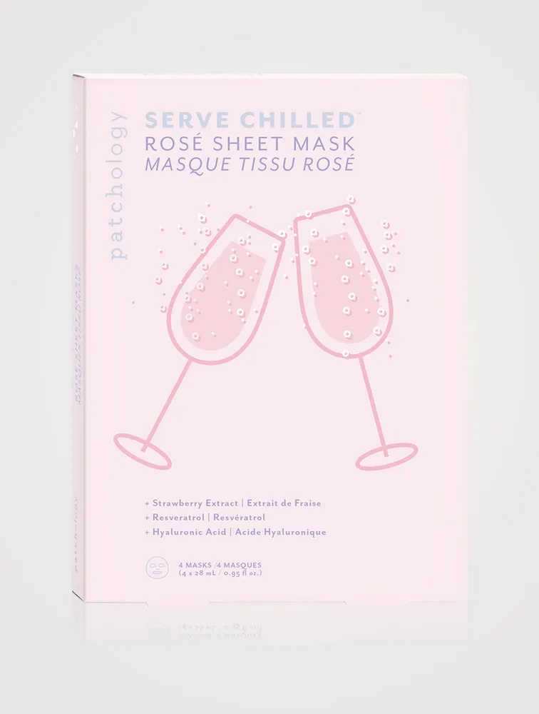 Serve Chilled™ Rosé Sheet Masks