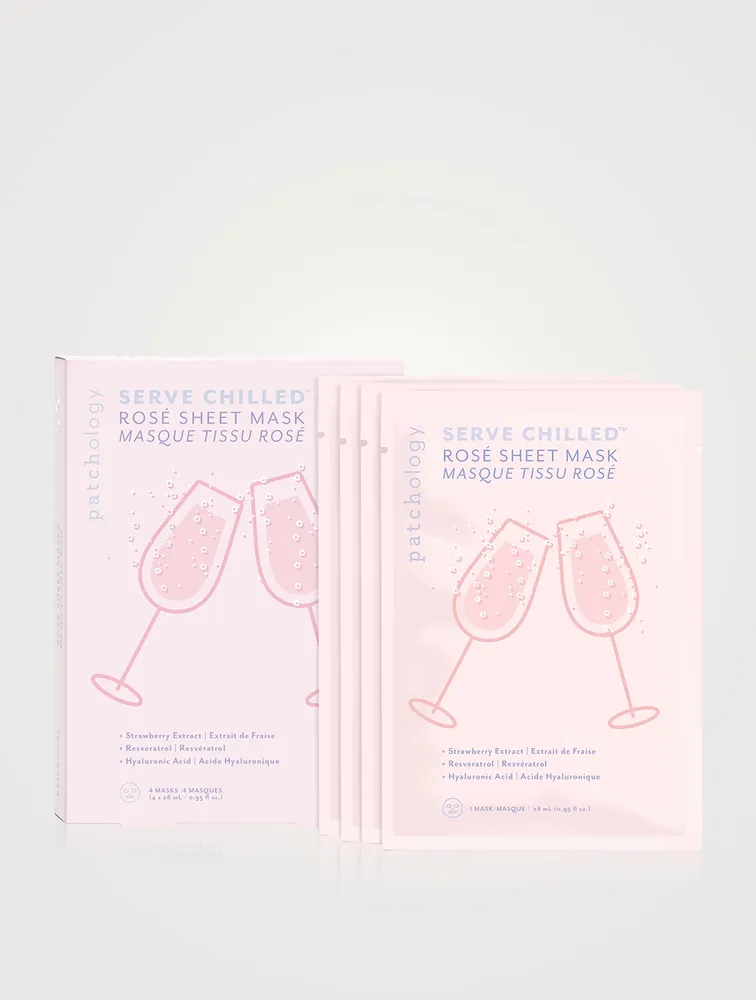 Serve Chilled™ Rosé Sheet Masks