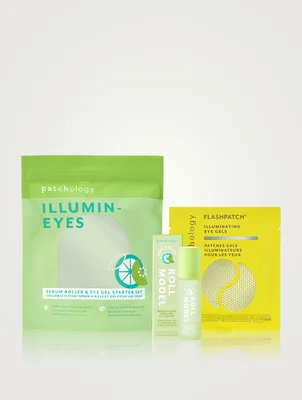 Roll Model Brightening Roll-On Eye Serum & Eye Gel