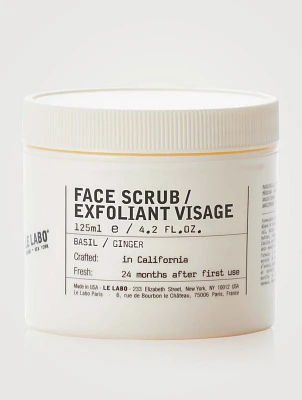 Basil Face Scrub