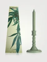 Scent of Marihuana Wax Candleholder