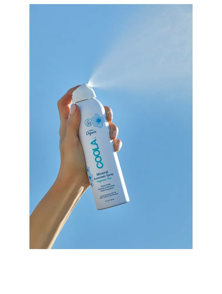 Body Spray Mineral Sunscreen SPF 30 - Fragrance-Free