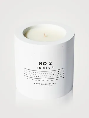 No. 2 Indica Concrete Candle