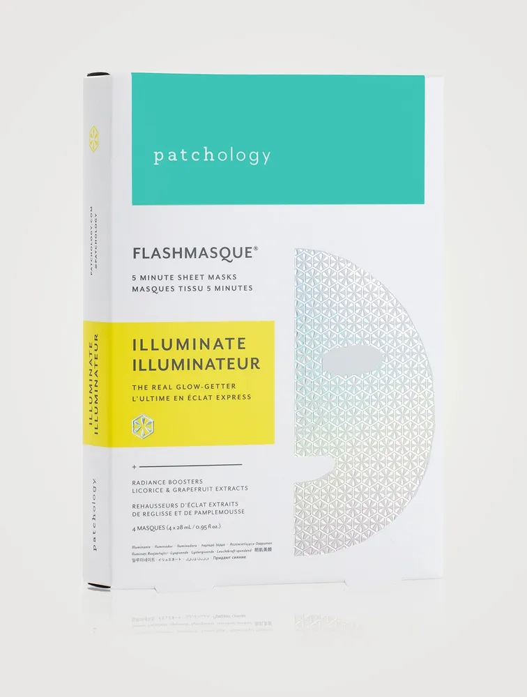 FlashMasque® Illuminate 5 Minute Sheet Masks