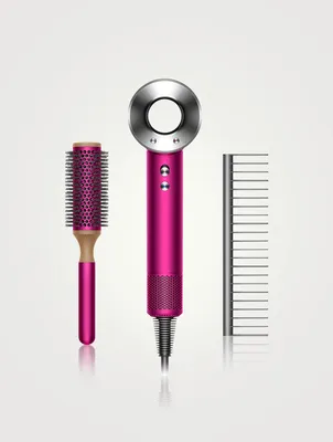 Mother's Day Edition Dyson Fuchsia/Nickel Supersonic™ With Styling Set