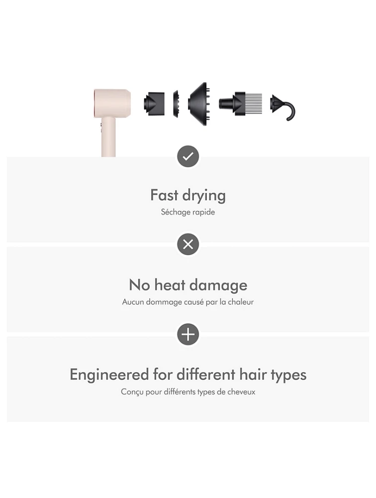 Dyson Supersonic™ Hair Dryer in Ceramic Pink/Rose Gold Limited Edition