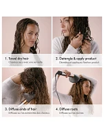 Airwrap Multi-Styler And Dryer Complete Long Diffuse For Curly And Coily Hair - Strawberry Bronze/Blush Pink Special Edition