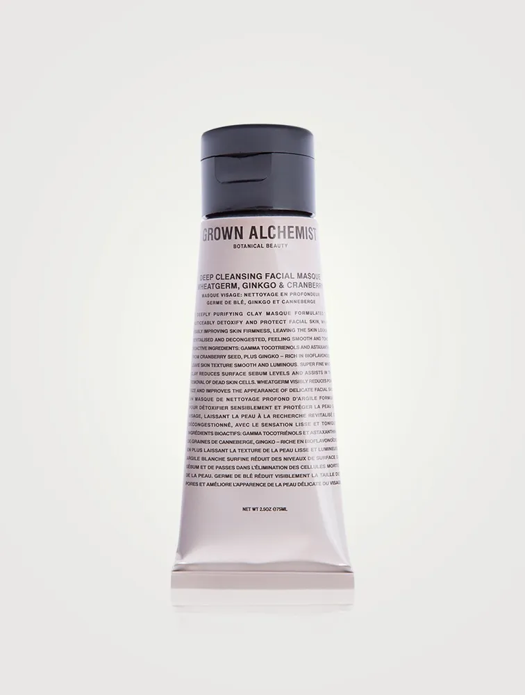 Deep Cleansing Facial Masque: Wheatgerm, Ginkgo & Cranberry