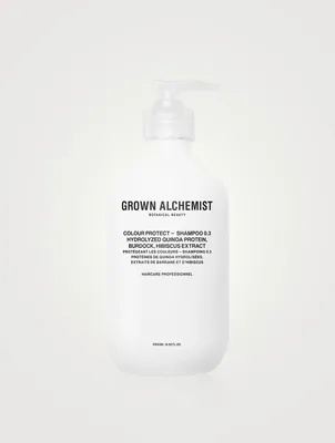 Colour Protect Shampoo 0.3: Hydrolyzed Quinoa Protein, Burdock, Hibiscus Extract