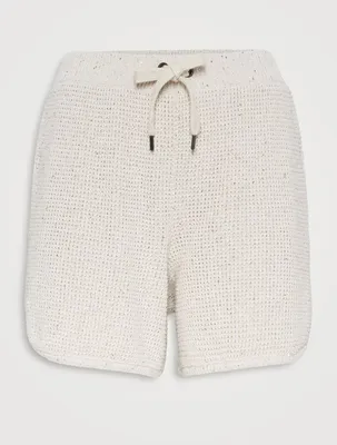 Cotton Knit Shorts