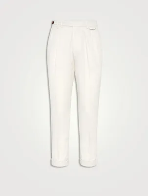 Linen And Cotton Trousers