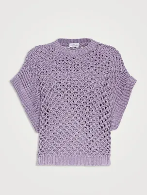 Ajour Knit Sweater