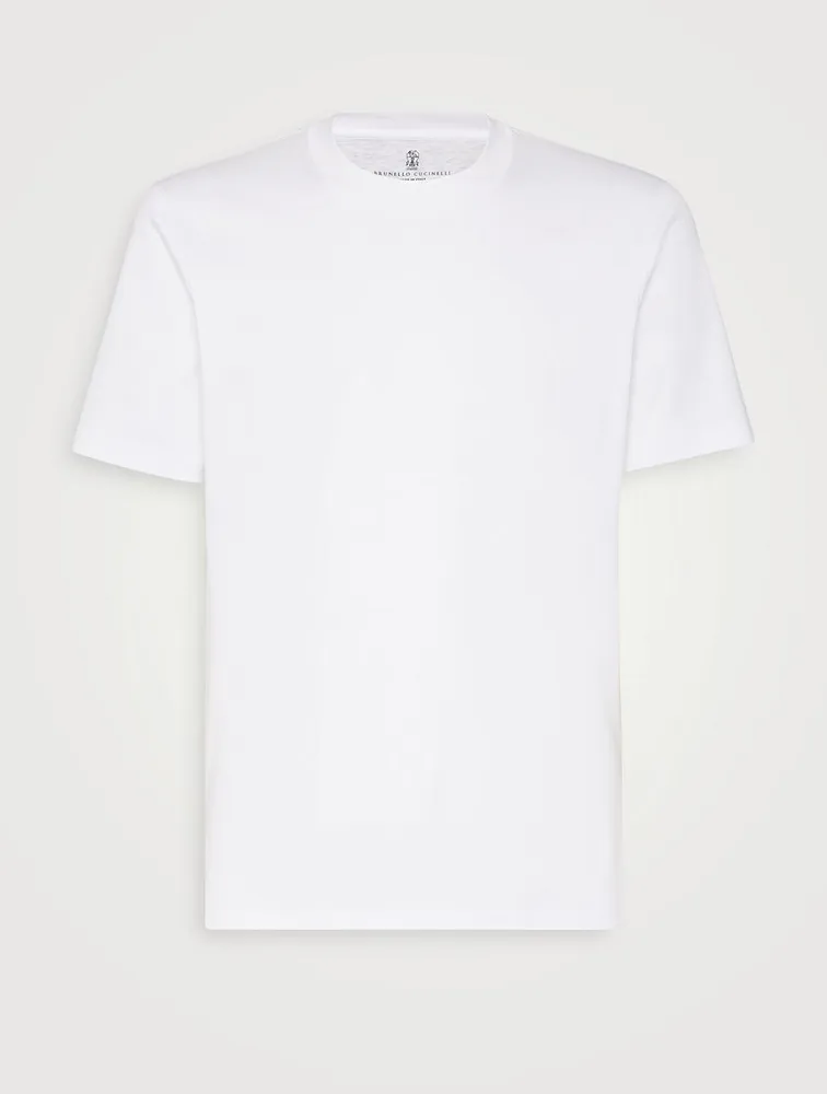 T-shirt En Jersey De Coton