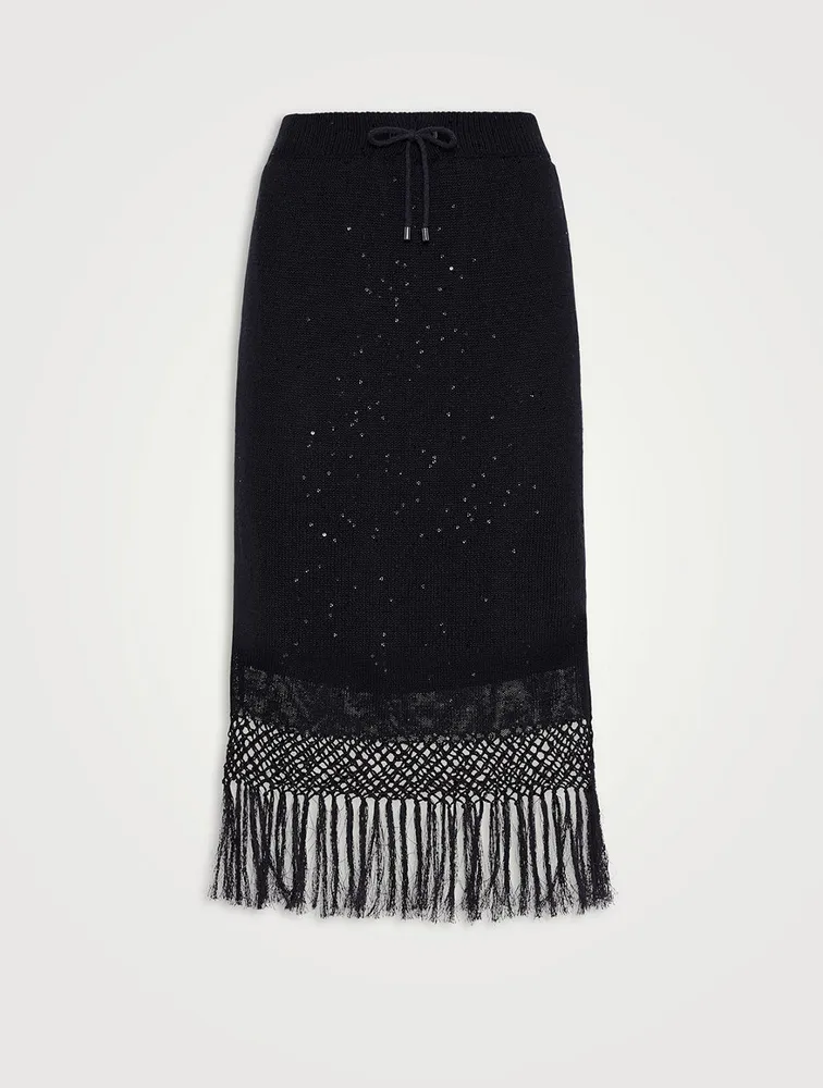 Dazzling Knit Skirt
