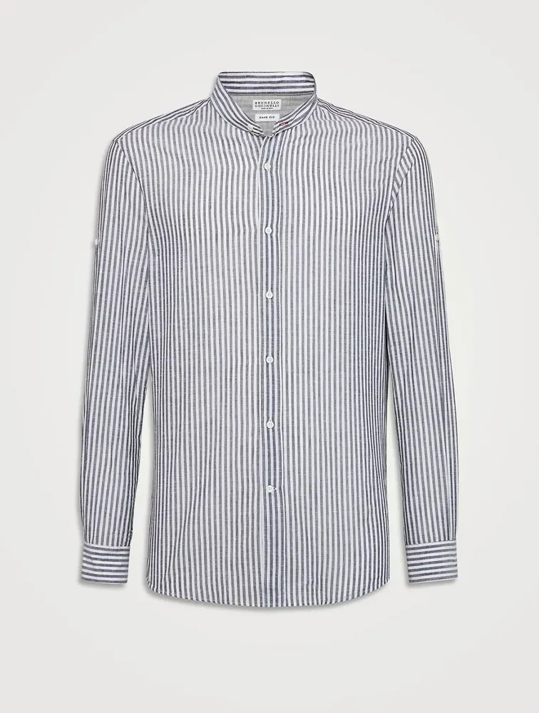 Cotton And Linen Shirt