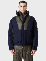 Cashmere Nylon Blouson