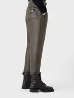 Padded Nylon Trousers