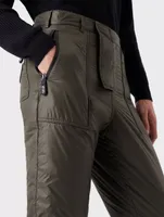 Padded Nylon Trousers