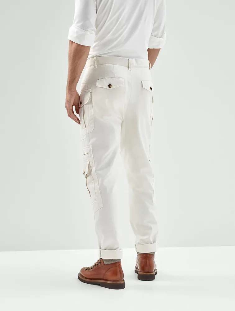 Gabardine Trousers