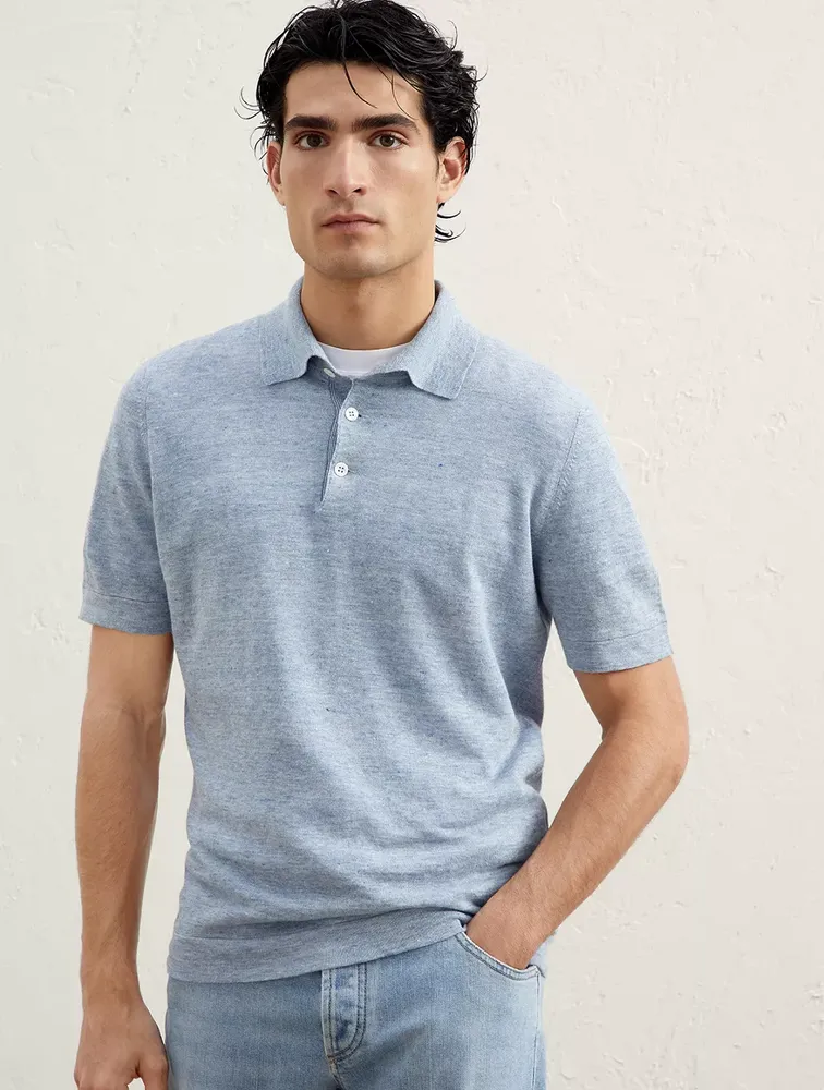 Polo-style Sweater