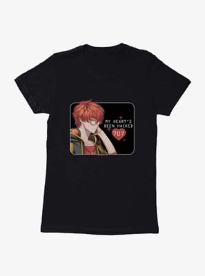 Mystic Messenger 707 My Hearts Been Hacked Womens T-Shirt