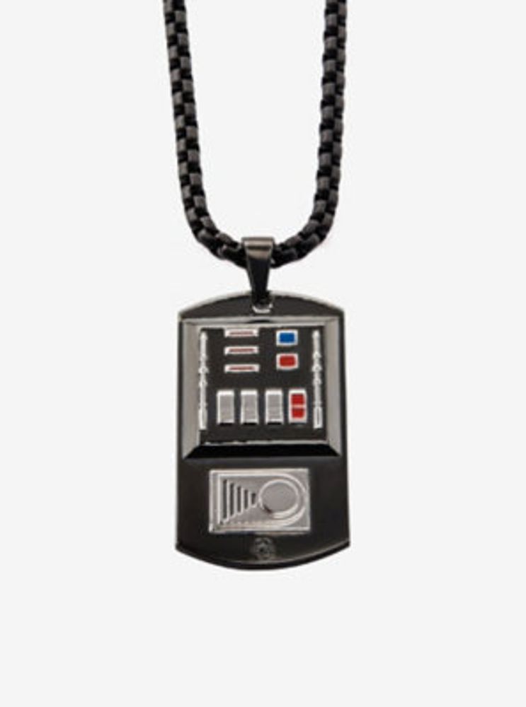 Star Wars Stainless Steel Death Star Pendant With 24" Steel Chain