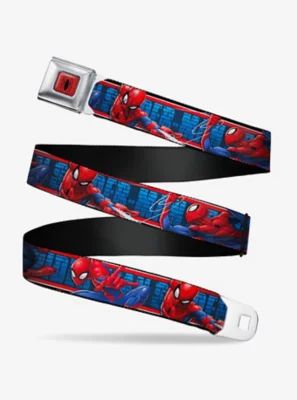 Marvel Spider Man 3 Action Poses Seatbelt Belt