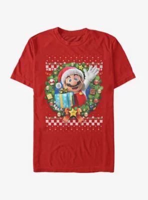 Nintendo Super Mario Wreath 3D T-Shirt