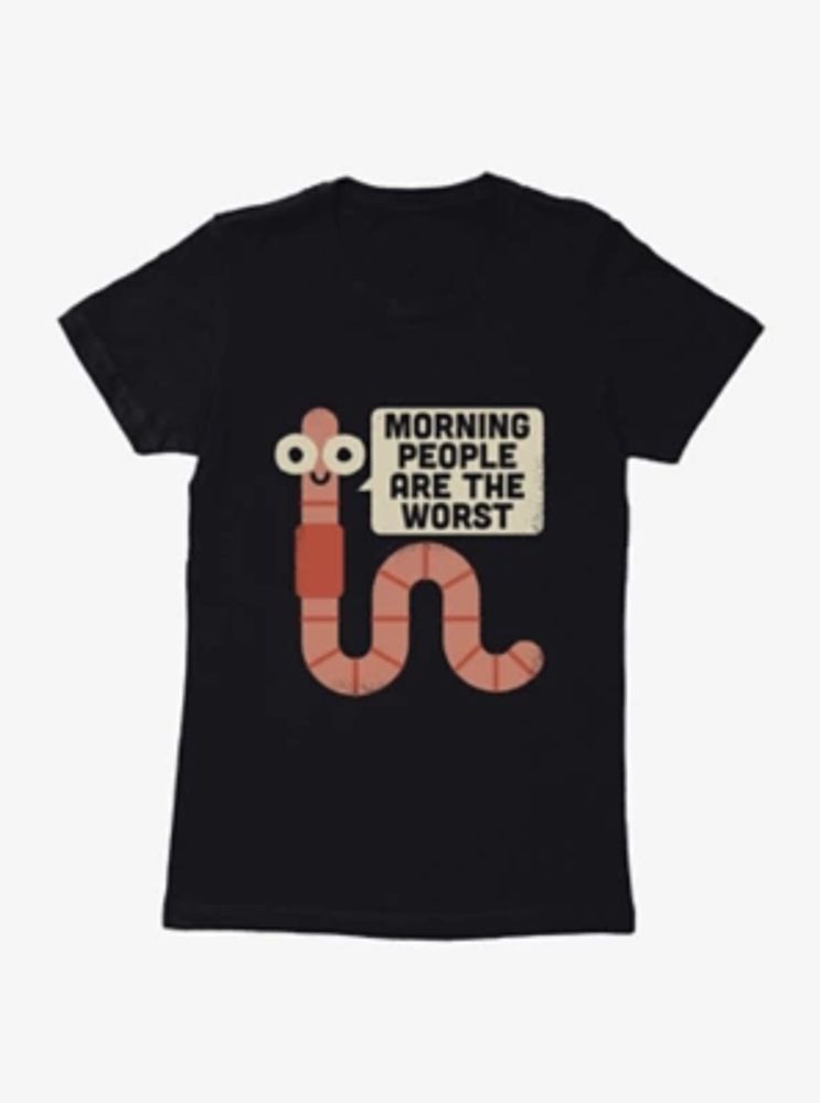David Olenick Morning People Womens T-Shirt