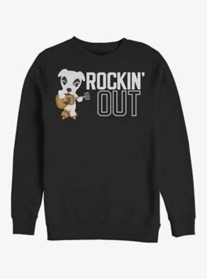 Animal Crossing Rockin Out Crewneck Sweatshirt