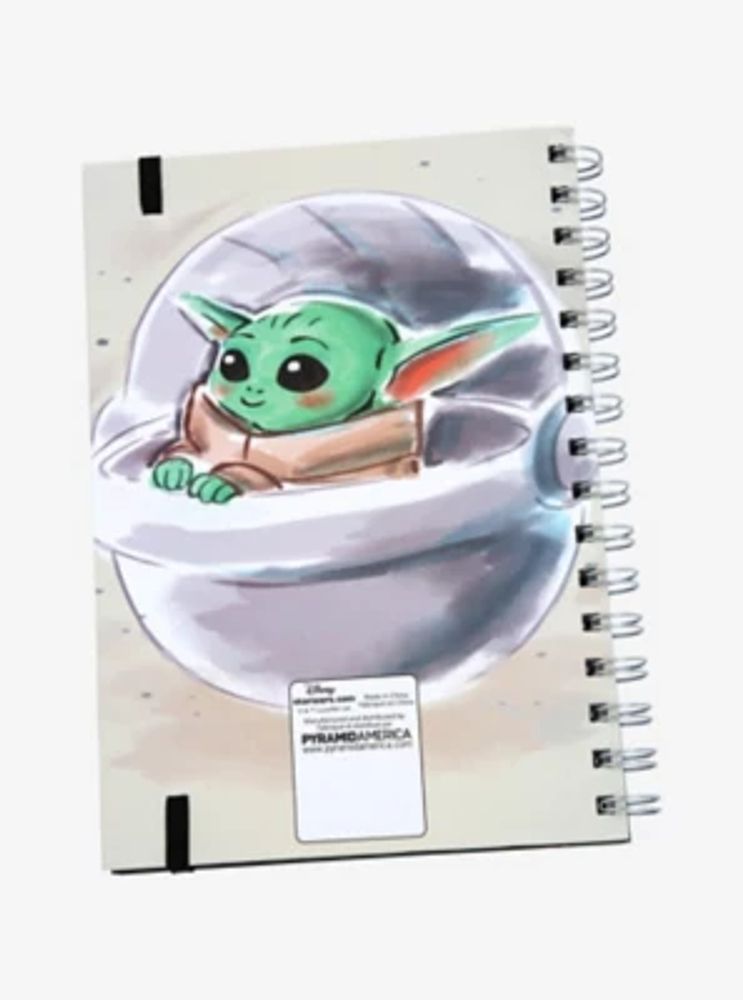Star Wars The Mandalorian The Child Spiral Notebook