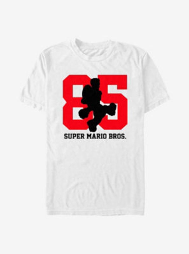 Nintendo Super Mario 85 With Silhouette T-Shirt