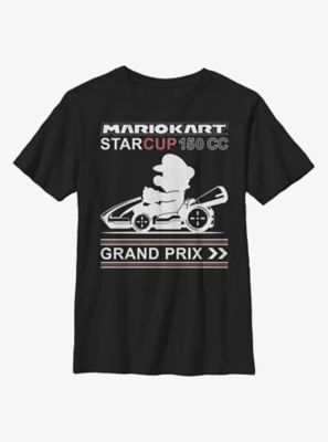 Nintendo Super Mario Star Cup Youth T-Shirt