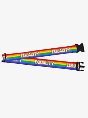 Equality Stripe Luggage Strap